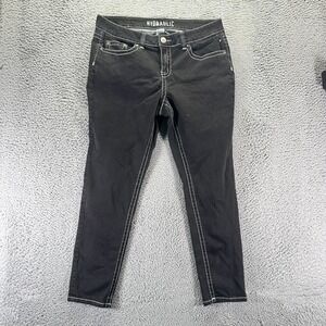 Hydraulic Jeans Women's 20 Black Cotton Denim Skinny Western Cowgirl Stretch